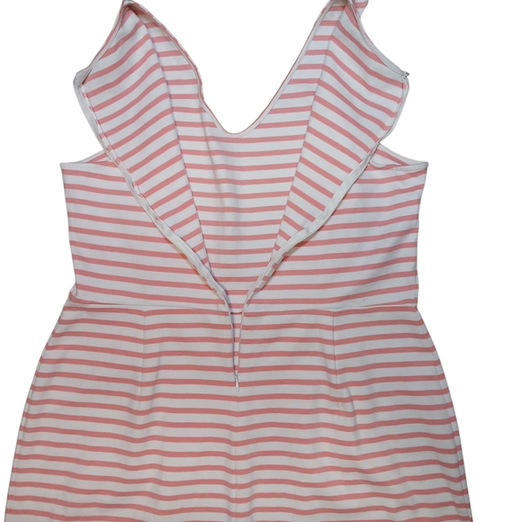 Old Navy Striped Midi Dress - Pink and White - Picture 7 of 7